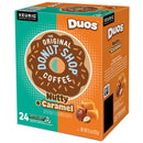 The Original Donut Shop, Duos Nutty + Caramel Medium Roast K-Cup Coffee Pods, 24 Count