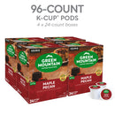 (4 pack) Green Mountain Coffee Roasters, Maple Pecan Light Roast K-Cup Coffee Pods, 24 Count