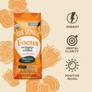 (2 pack) Four Sigmatic Organic Lion's Mane Ground Coffee, 10 OZ