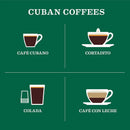 (4 pack) Cafe La Llave Dark Roast Ground Espresso Coffee, 10 oz Brick, Cuban-Style Blend