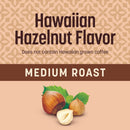(6 pack) Don Francisco's Hawaiian Hazelnut Ground Flavored Coffee: Rich, Aromatic 100% Arabica Beans - (10 oz Recyclable Can)