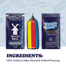 (6 pack) Dutch Bros® Vanilla Caramel Ground Flavored Coffee Inspired by Golden Eagle®, Bagged 11oz