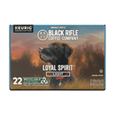 (4 pack) Black Rifle Coffee Company Loyal Spirit K-Cups Pods, Light Roast, 22 Ct