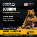 (6 pack) Black Rifle Coffee Bourbon, Medium Roast, Ground Coffee, 11oz