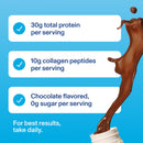 (3 pack) Vital Proteins Chocolate Collagen & Protein Shake, 30g Total Protein Including 10g Collagen Peptides, Collagen Support for Hair, Skin, Nails & Joints