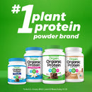 Orgain Organic Vegan 30g High Protein Powder, Plant Based Shake Drink, Prebiotic Fiber, Vanilla, 1.26lb