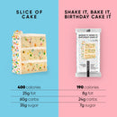 TRUBAR Shake it, Bake it, Birthday Cake it, Plant-Based Protein Bar, Vegan, Gluten-Free, 12 Count