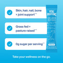 (3 pack) Vital Proteins Collagen Peptides Powder Stick Packs for Joints, Hair, Skin and Nails, Unflavored Collagen Support, 8 Count