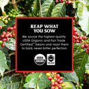 Death Wish Coffee Co., Organic and Fair Trade™, Single Serve Coffee Pods, Dark Roast, 18 Count