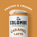 La Colombe Caramel Draft Latte Cold Brew Ready-to-Drink Coffee, 11 fl oz, 12 Pack Cans