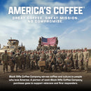 (6 pack) Black Rifle Coffee Company Fur Missile, Medium Roast, Ground Coffee, 12 oz