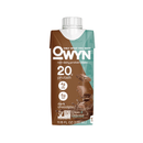 OWYN Plant-Based 20g Protein Shake, Dark Chocolate, 11.15 oz, 12 Count