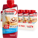 (2 pack) Premier Protein Shake, Cinnamon Roll, 30g Protein, 11 Fl Oz, 12 Ct