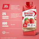 Premier Protein Shake, Strawberries & Cream, 30g Protein, 11 Fl Oz, 12 Ct