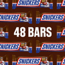 Snickers Full Size Bulk Chocolate Candy Bars - 1.86 oz Bar - 48 ct Box