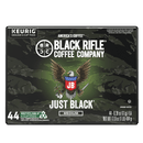Black Rifle Coffee Company Just Black K Cups Pods, Medium Roast, 44 Ct
