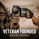 (6 pack) Black Rifle Coffee Company Just Black, Medium Roast, Ground Coffee,12 oz