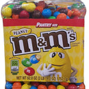 MandMs Peanut Milk Chocolate Candy Bulk Jar (62 Ounce)