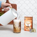 Four Sigmatic Focus Coffee Pods Compatible with Nespresso Original | Organic Medium Roast Espresso with Added Focus | Mushroom Coffee Enhanced with Lion's Mane | Medium Roast 10ct