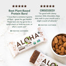 ALOHA Plant Based Coconut Chocolate Almond Protein Bar, 12 Ct