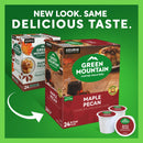 (4 pack) Green Mountain Coffee Roasters, Maple Pecan Light Roast K-Cup Coffee Pods, 24 Count