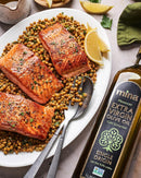 Mina Moroccan Extra Virgin Olive Oil, 169 fl oz, High Polyphenol Olive Oil, Single Origin Olive Oil