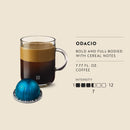 Nespresso Capsules Vertuo, Odacio, Medium Roast Coffee, 30-Count Coffee Pods
