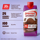 Premier Protein Shake, Chocolate, 30g Protein, 11 Fl Oz, 12 Ct