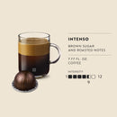 Nespresso Capsules VertuoLine, Intenso, Dark Roast Coffee, 30-Count Coffee Pods