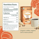 Four Sigmatic Focus Coffee Pods Compatible with Nespresso Original | Organic Medium Roast Espresso with Added Focus | Mushroom Coffee Enhanced with Lion's Mane | Medium Roast 10ct