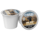 (4 pack) Black Rifle Coffee Company Loyal Spirit K-Cups Pods, Light Roast, 22 Ct