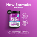 Optimum Nutrition Essential Amino Energy Hydration Plus Focus Powder, Grape, 9.5 oz