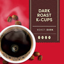 Tim Hortons Dark Roast Coffee, Single-Serve K-Cup Pods Compatible With Keurig Brewers, 96Ct K-Cups, Red