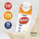 BOOST Very High Calorie Nutritional Protein Drink, Very Vanilla, 8 fl oz, Pack of 24