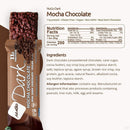 NuGo Dark Chocolate Mocha, 11g Protein, Vegan, Gluten Free, Kosher Pareve, 24 Count