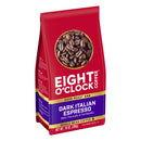 (2 pack) Eight O'Clock Coffee Dark Italian Espresso Whole Bean Medium Roast Arabica Coffee 10 oz