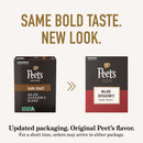 Peet's Coffee Coffee Pods, Dark Roast, Major Dickason's Blend, 88 K Cups