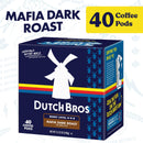 Dutch Bros® Mafia Dark Roast, 40 Count, Dark Roast, Single Serve Coffee Pods for Keurig K-Cup Brewers