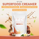 RYZE SUPERFOODS RYZE n Shine Bundle, USDA Organic Mushroom Medium Roast Coffee + Probiotic Coffee Creamer with 6 Adaptogenic Mushrooms for Better Energy, Focus, Digestion, Immunity, 30 + 30 Servings