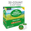 Green Mountain Coffee Roasters, Half-Caff Medium Roast K-Cup Coffee Pods, 32 Count