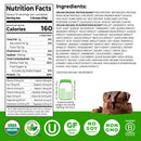 Orgain Organic Vegan 21g Protein Powder + 50 Superfoods, Plant Based, Chocolate 1.12lb