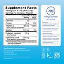 Vital Proteins Grass Fed Collagen Peptides Powder Advanced Supplement with Hyaluronic Acid + Vitamin C, Unflavored Collagen Support, 20 oz