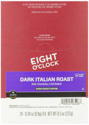 Eight O'clock Dark Italian Roast Coffee, K-Cup Portion Pack for Keurig Brewers, 24 Count