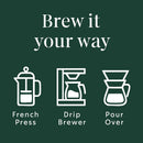 Starbucks Pike Place Roast Medium Roast Ground Coffee 28 oz Bag, 100% Arabica Beans, Smooth Cocoa & Praline Notes