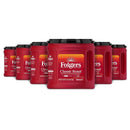 Folgers Classic Roast Medium Roast Ground Coffee 25.9 oz Canisters (6 Pack), Rich Smooth Flavor, Caffeinated Coffee
