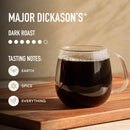 Peet's Coffee Coffee Pods, Dark Roast, Major Dickason's Blend, 75 K Cups