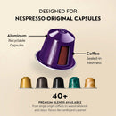 Nespresso Capsules Original, Arpeggio, Dark Roast Espresso, 50-Count Espresso Coffee Pods