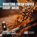 (6 pack) Black Rifle Coffee Company Blackbeard's Delight, Dark Roast, Ground Coffee, 12 oz