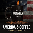 (4 pack) Black Rifle Coffee Company Wakin the Neighbors High Caffeine Keurig K-Cup Pods, Medium Roast, 22 Ct