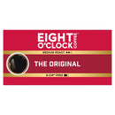Eight O'Clock Value Pack K-Cup Pods Medium Roast Ground Coffee The Original - 32 Ct